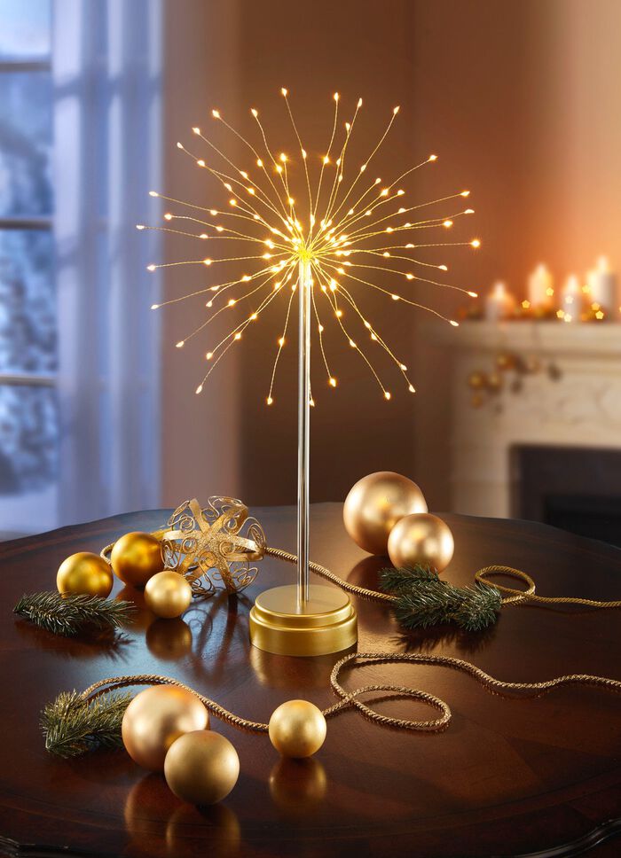 LED kroonluchter in paardenbloemvorm 