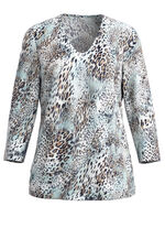 trui in jacquard fijn breisel 