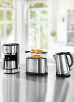 Grundig ontbijtserie gemaakt van hoogwaardig roestvrij staal 