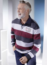 Poloshirt met korte knoopsluiting 