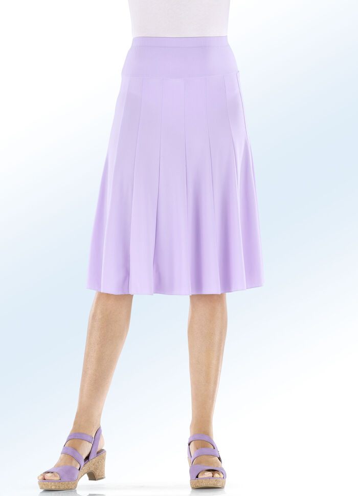 Paneelrok met aansluitend passtuk LILA