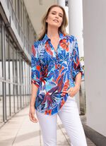 Tuniek met bloemenmotief 