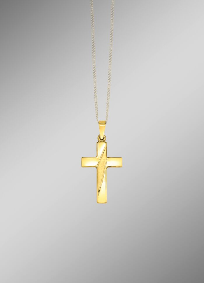 Kruishanger in tweekleurig 