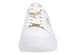 Sneakers met metalen libellesieraden WITGOUD
