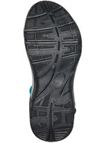 Trekkingsandalen van textielmateriaal TURQUOISE-ZWART