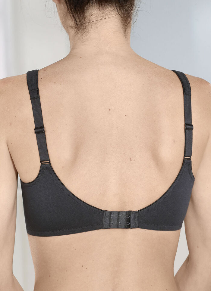 Naturana 2-pack bh met dubbele voorgevormde cups 1X SCHWARZ, 1X WEISS