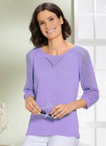 Trui met opengewerkt patroon SERING