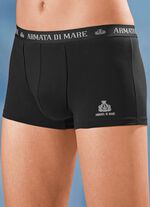 Set van vier broekjes van fijne jersey, met elastische tailleband 
