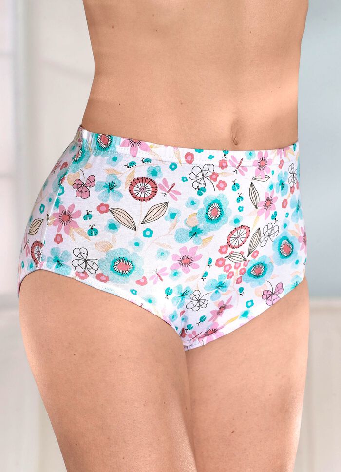 Verpakking van vier slips met elastische tailleband 