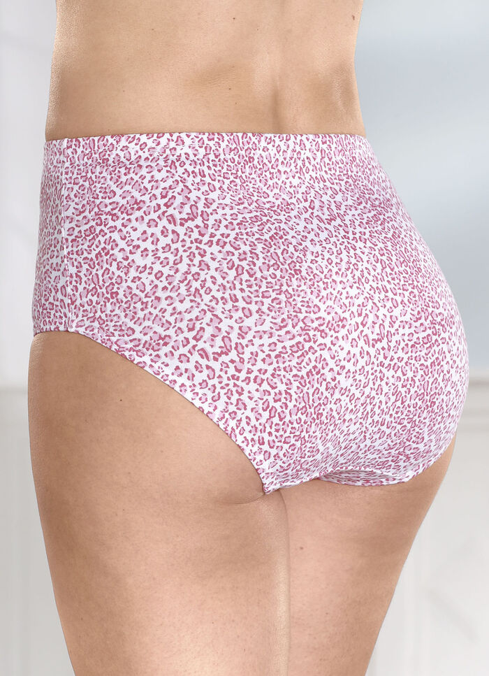 Verpakking met vier slips met roofdierdessin 