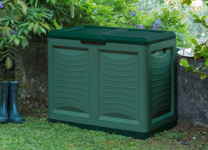 Universele box van temperatuur- en UV-bestendig kunststof GROEN