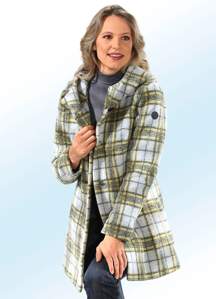 Jasje met trendy ruitpatroon 