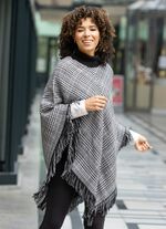 Poncho van zachte, knuffelbare kwaliteit 