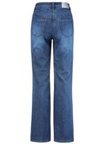 Jeans met modieuze beenwijdte 
