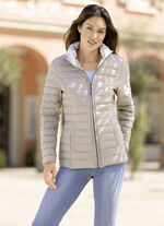 Functioneel omkeerbaar jack met bloemenmotief 