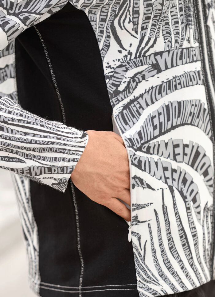 Overhemdjack met praktische zakken met ritssluiting 