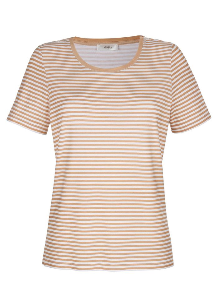 Overhemd met all-over gestreept dessin 