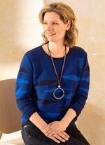 Trui met plooistructuur 