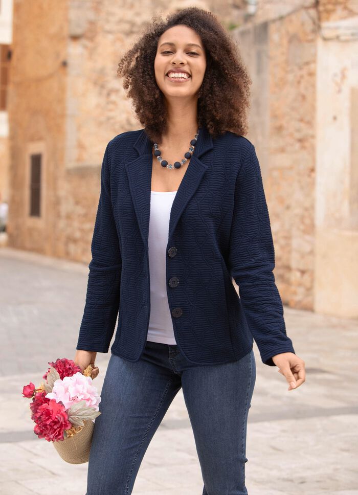 Blousejasje met knoopsluiting 