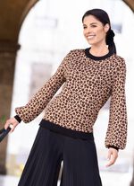 Trui met glittereffect 