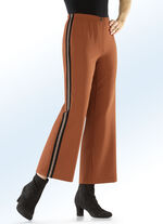 Broek in trendy verkorte lengte TERRACOTTA