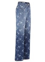 Jeans met prachtig kleurverloop 