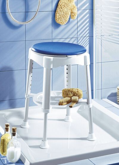 Douchekruk met zachte zitting 