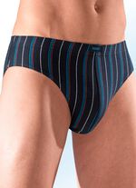 Set van zes slips met een gestreept dessin 