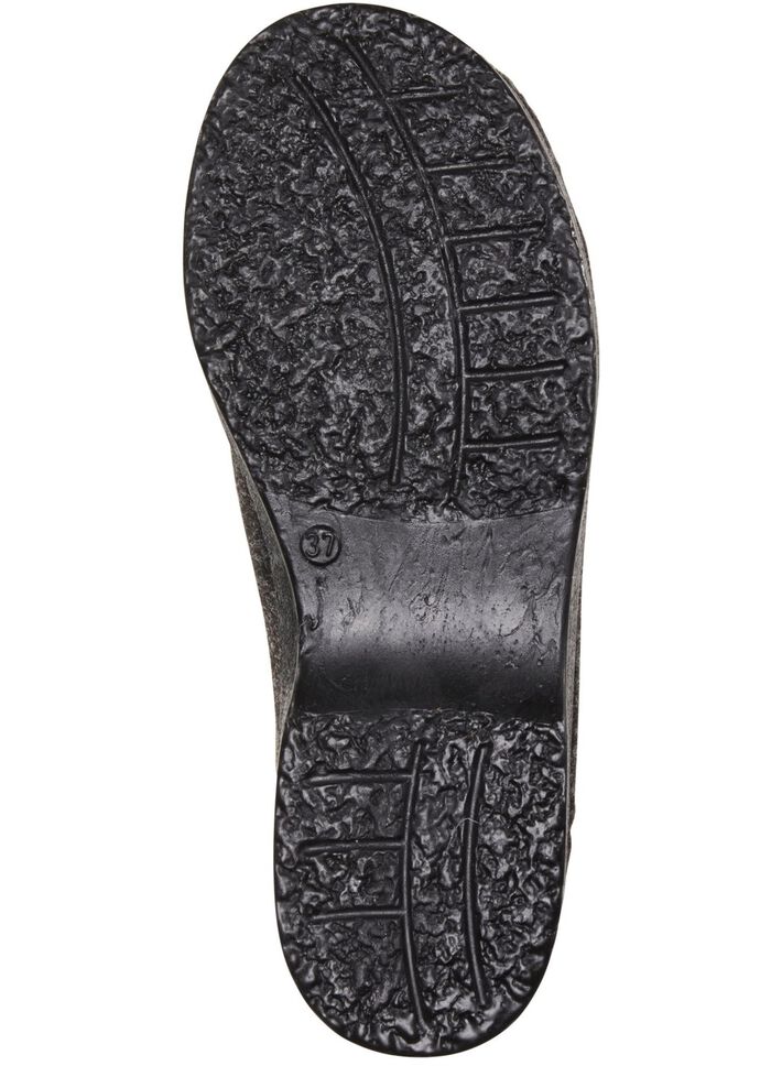 Warme damesslippers, wijdte H, met ritssluiting 