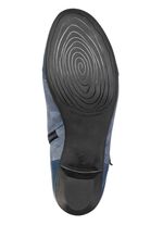 ELENA EDEN, elegante dames enkellaarsjes, breedte G, met uitneembaar voetbed JEANS