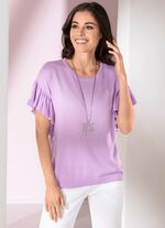 Trui van zachte, soepel vallende kwaliteit 