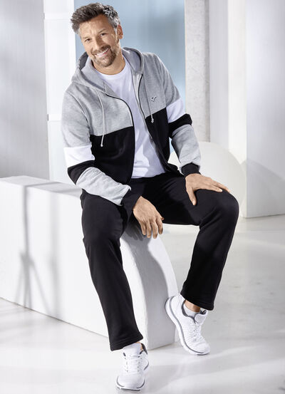 Vrijetijdspak met capuchon 