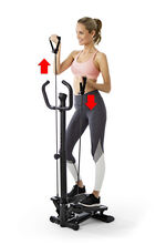 Swingstepper 3-in-1 met handvat 