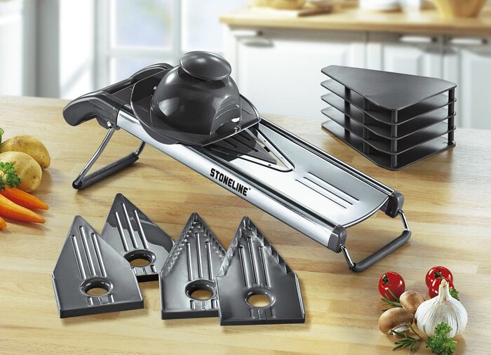 Stoneline roestvrijstalen V-vlak 