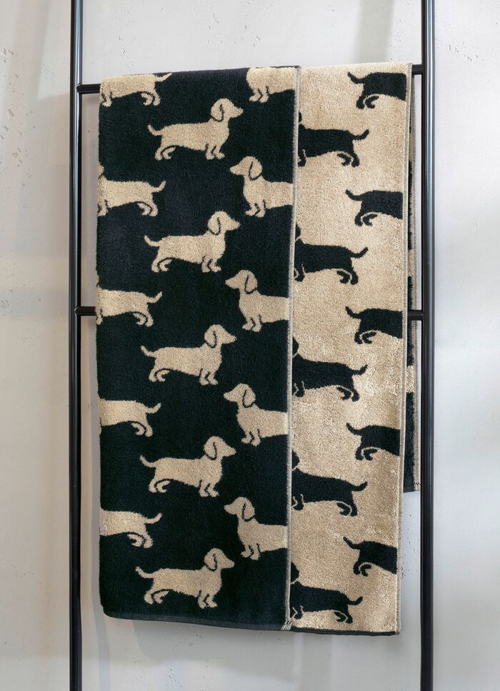 badstofserie in absorberende, zachte katoenkwaliteit BEIGE