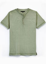 shirt van "Paddock's" LINDGRÜN