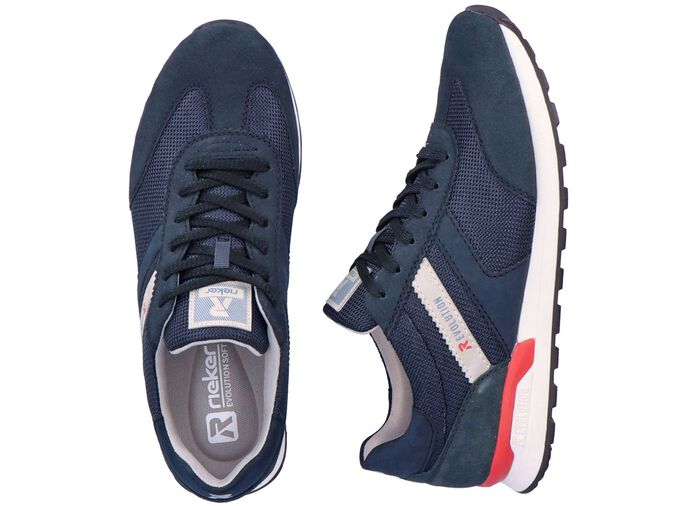 Rieker sneakers in een sportief design MARINE-GRIJS