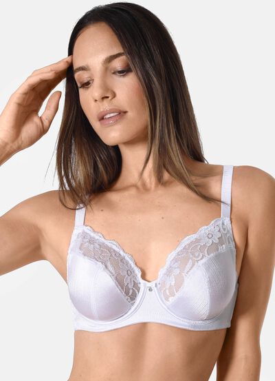 Sassa beugelbh met elastische kant 