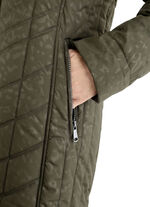 Lange jas met roofdierdessin 