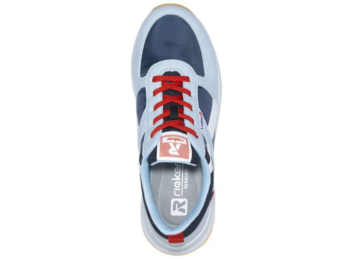 Rieker sneakers met klassieke vetersluiting BLAUW