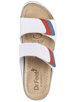 ELENA EDEN muiltjes met contrasterende inzetstukken 