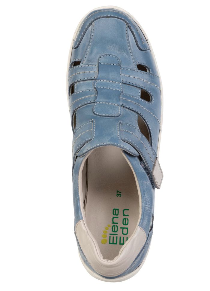 ELENA EDEN, zomerse damespantoffels, breedte H, met uitneembaar voetbed 