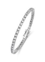 Sprankelende armband met synthetische zirkonia 