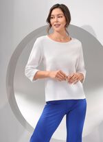 Shirt tuniek met verfijnde naden 