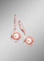 Oorbellen met zoetwaterparels 