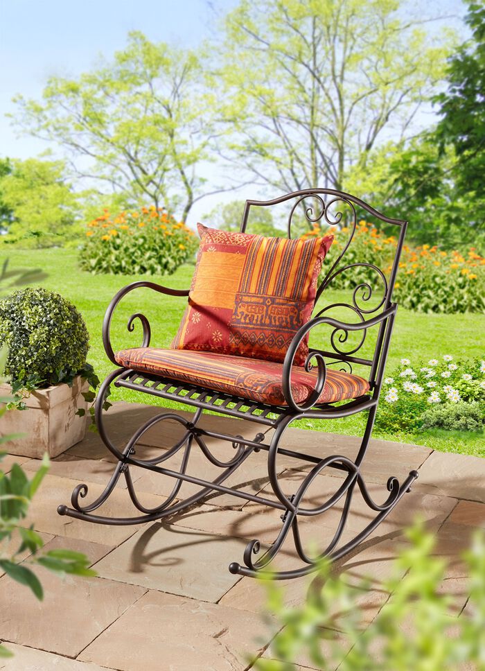 Schommelstoel van ijzer 