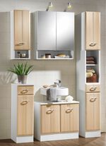 Badkamermeubels met onderhoudsvriendelijk oppervlak 