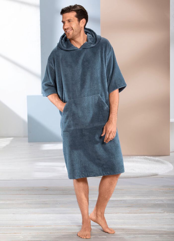 Poncho met kangoeroezak 