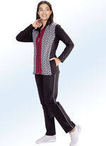 Vrijetijdspak met pijpen met rechte uiteinden 