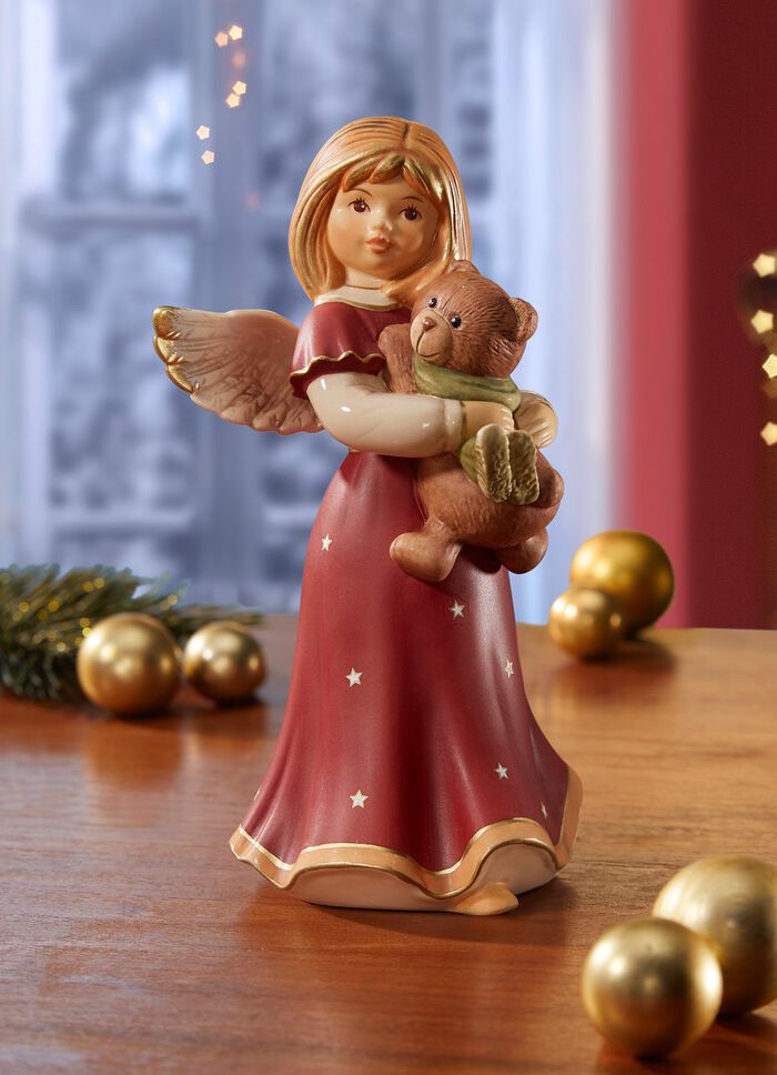 Engel met teddybeer van Goebel 
